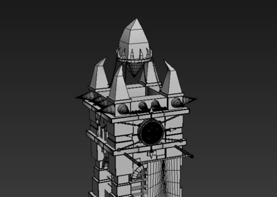 防御塔简单模型初学者