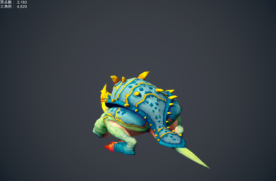 次世代 手绘 卡通动物 魔幻 蟾蜍 怪物 毒蟾蜍 变异青蛙