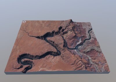 丹霞地貌模型制作图片