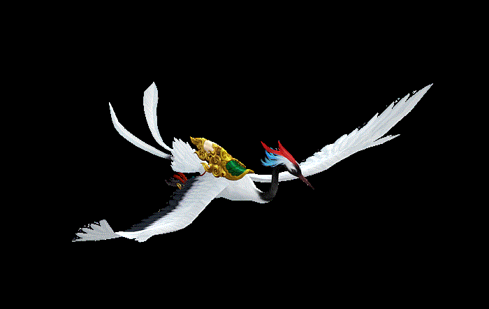 仙鹤,仙鹤动画,白鹤,白鹤动画,丹顶鹤,白鹤坐骑