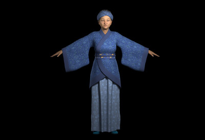 古代人物 老妇 老人 老太太 汉服女人 古装人物 皇族贵妇 夫人 秦汉