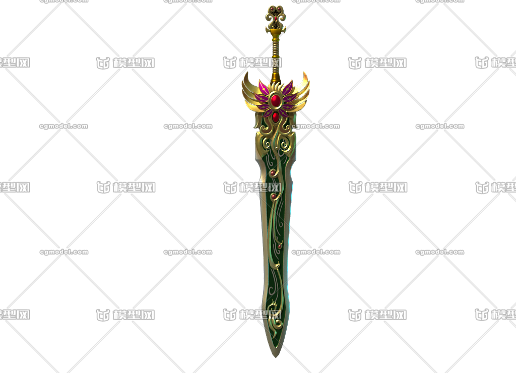武器,传奇武器,裁决,屠龙刀,开天,大剑,影视武器,三渲二武器,高模武器