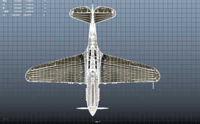 飞虎队p40战机,超精细模型!内部结构,武器.发动机,座舱.全部都有!