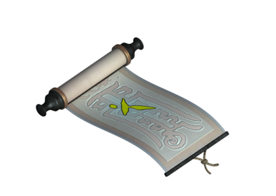 卷轴,写实卷轴,画卷,法宝,上古卷轴,飞行器-01-冷兵器-武器-jiesihuo-