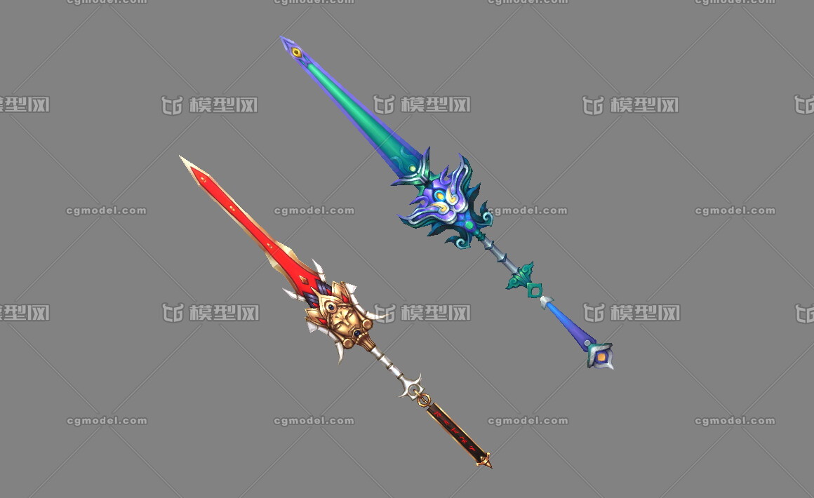 阴阳双剑古代神器神兵仙剑