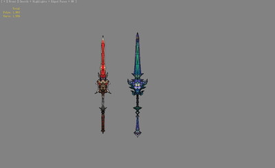 阴阳双剑古代神器神兵仙剑