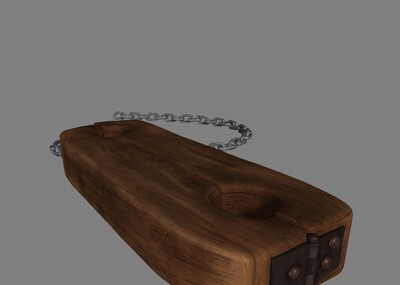 枷锁  木枷锁  铁链  古代犯人刑具  古代手铐