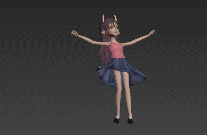 AR模型卡通十二生肖丑牛动物 ar识字卡 ar涂涂乐 ar模型-女人模型库-3ds Max(.max)模型下载-cg模型网