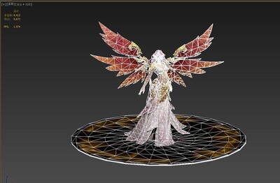 次世代 火凤凰【带动画】pbr  女王 queen  天使  女天神