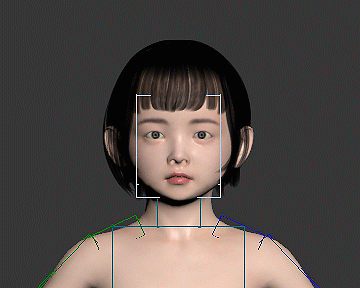 写实vr 儿童 小女孩 女生 美女 _cg平价专营作品_人物孩子-女_cg模型
