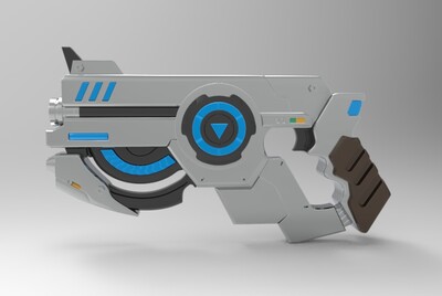 pbr scifi 科幻概念手枪 能量手枪 枪械 科幻手枪 科幻枪械 未来武器