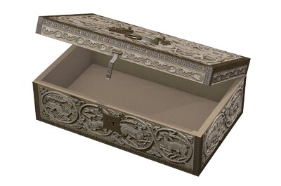 宝盒 宝箱 盒子 珍藏盒 藏宝箱 藏宝盒 复古宝盒 古代宝盒 古董 藏宝