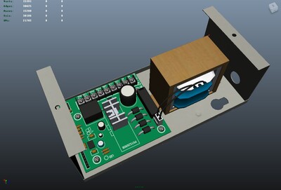 电子元件结构 电器 半导体 监控设备 电机电器3d模型