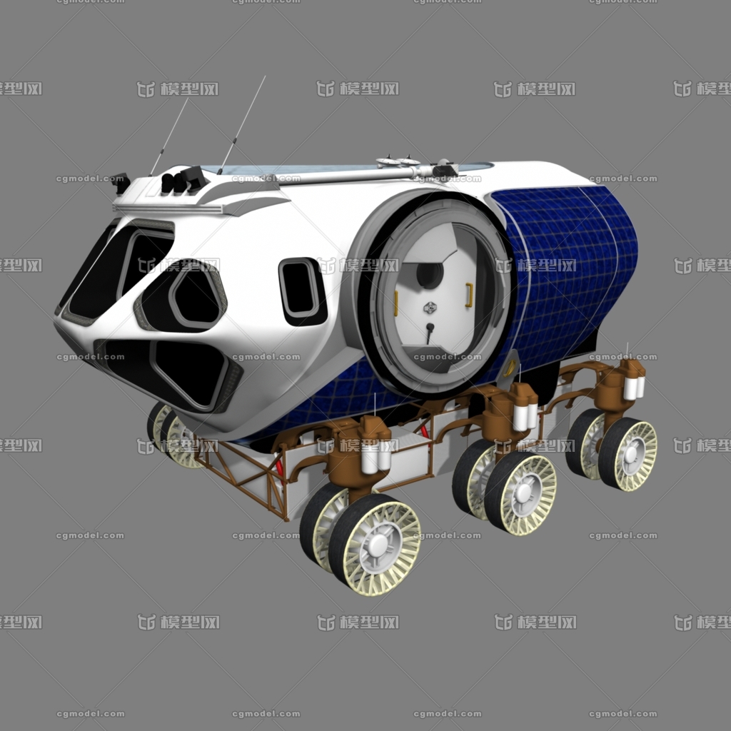 太空车火星车月球车空间飞行器