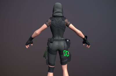 次世代 女特工 solider 女雇佣兵 女战士