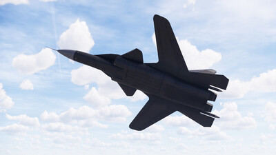 苏-47战斗机 su-47 金雕 俄罗斯空军多功能超音速战斗机