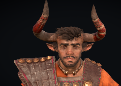 次时代 pbr 牛头人 半兽人 战士 兽族