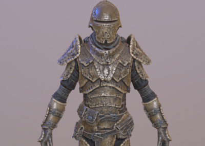 次时代 pbr 盔甲 骨甲 外星 护甲 异族 刺客 战士 武士