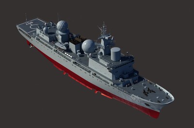 中国海军857天枢星号电子侦察船