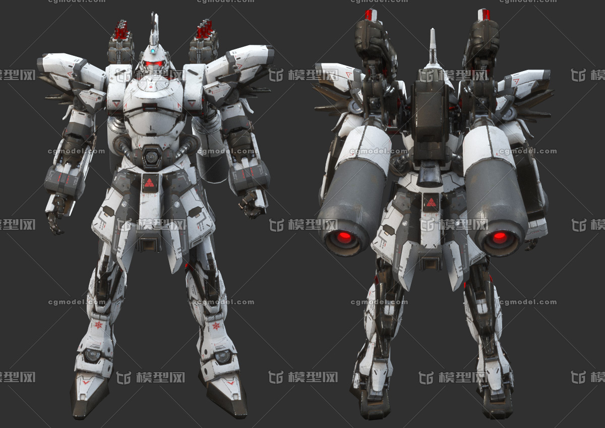 高达 敢达 科幻机甲 scifi机器人 机动 dam 未来机甲 遥控robo