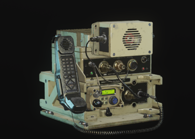 次时代 军事电台 电台 部队电台 _魔工坊作品_电子电器电脑设备_cg