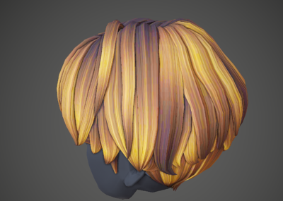 次世代 pbr 女性 美女 发型 头发 女性头发 发型 短发 帅气