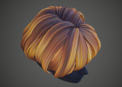 次世代 pbr 女性 美女 发型 头发 女性头发 发型 短发 帅气