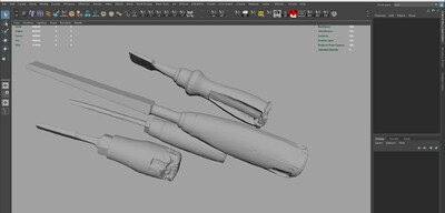PBR材质 做旧模型-五金工具模型库-FBX(.fbx)模型下载-cg模型网
