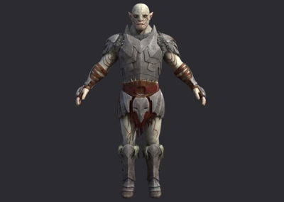 高质量次世代半兽人阿索格 兽人  魔戒半兽人  霍比特人半兽人  azog