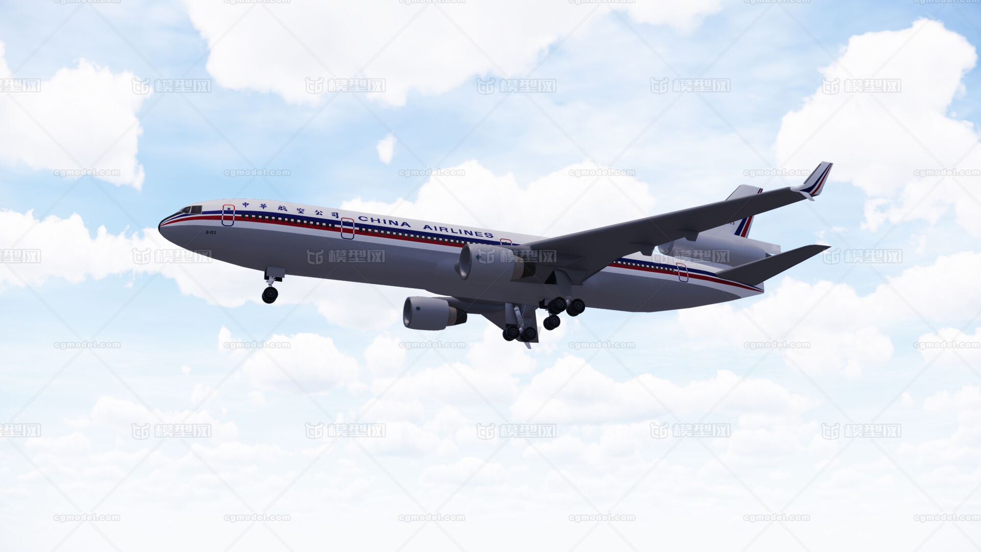 中华航空MD-11图片