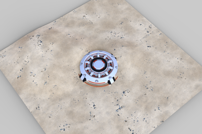 次世代 pbr 科幻地雷 反坦克地雷 步兵地雷 诡雷 战争武器