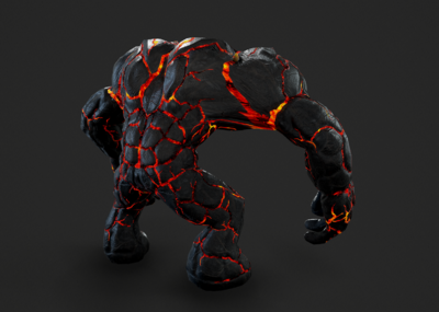 次时代熔岩怪地狱火火元素熔岩巨兽