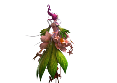 花妖,花仙子,鬼魅,花精灵,花神,鬼符,食人花,ue4花仙子,手绘花妖,次