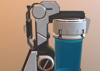 次时代 pbr 医疗舱 生化舱 冷冻舱 营养舱