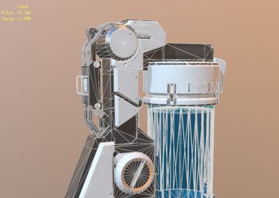 次时代 pbr 医疗舱 生化舱 冷冻舱 营养舱