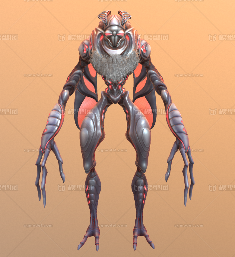 次时代 pbr 苍蝇 超级 战士 宇宙 外星 怪物