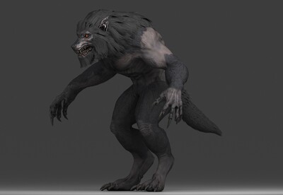 影 视 级 4k 狼人 次世代 ** 人狼 werewolf 怪物  夜狼