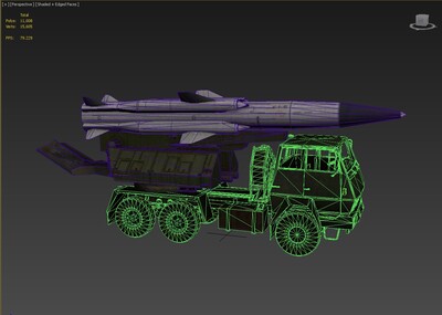 工模 反坦克导弹 装甲车 导弹车 重型坦克 科幻坦克 导弹发射