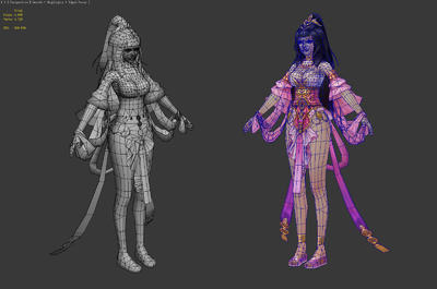 古代少女 小美女 萝莉 美少女 武侠风女角色