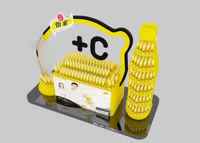 商场 超市 地推 饮品 快销品 展台 展示 美陈