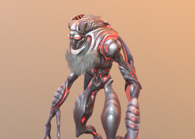 次时代 pbr 苍蝇 超级 战士 宇宙 外星 怪物