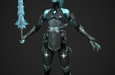 女异鬼  【次世代】寒冰女魔  权力的游戏  女性异鬼 刺客killer  冰