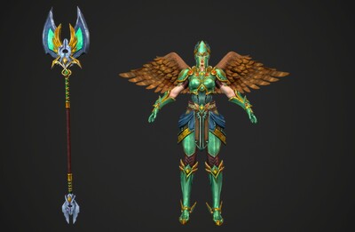 古希腊女天神 次世代 天使 angel  神话人物  天使女战士