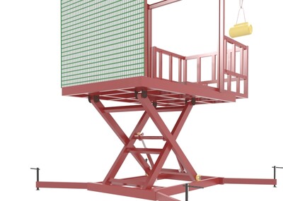 多用途自动升降智能张拉平台支撑架操作平台