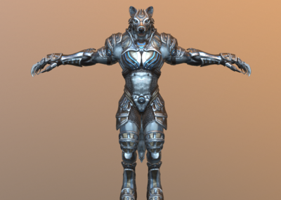 次时代 狼人 兽人 盔甲 战甲 战士 狼