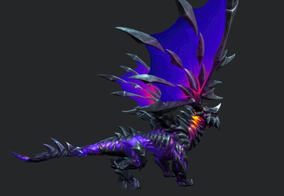 暗黑 死亡之翼【次世代】魔兽 恶龙 魔龙 盔甲魔龙 dragon