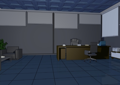 游戏场景 漫画场景 卡通场景 现代场景 办公室 写字楼 现代办公室