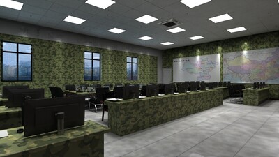 军事指挥室 指挥室 军事会议室 美军会议室