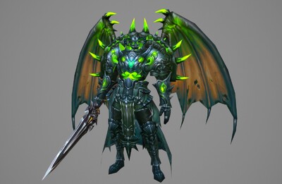 恶魔霸主【10组动画】手绘 邪魔 evil  恶魔君王 king