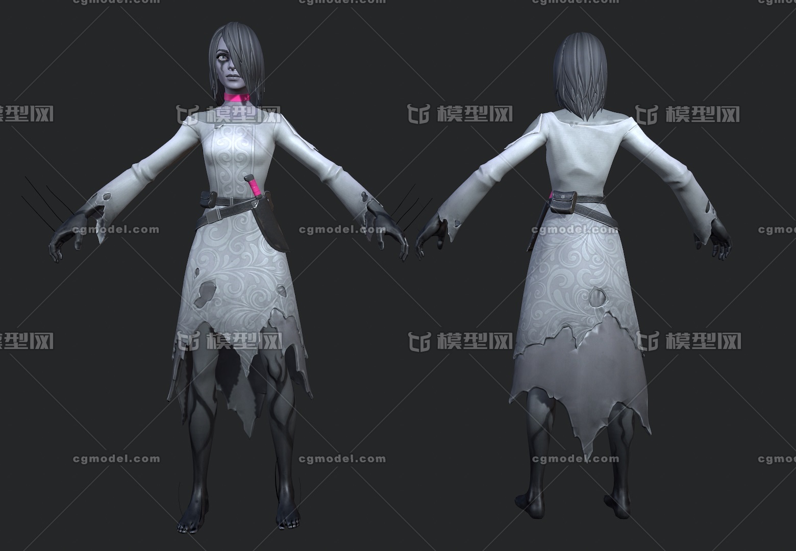 恐怖杀人魔女【次世代】写实** 魔女  妖女 手绘风格   女魔头